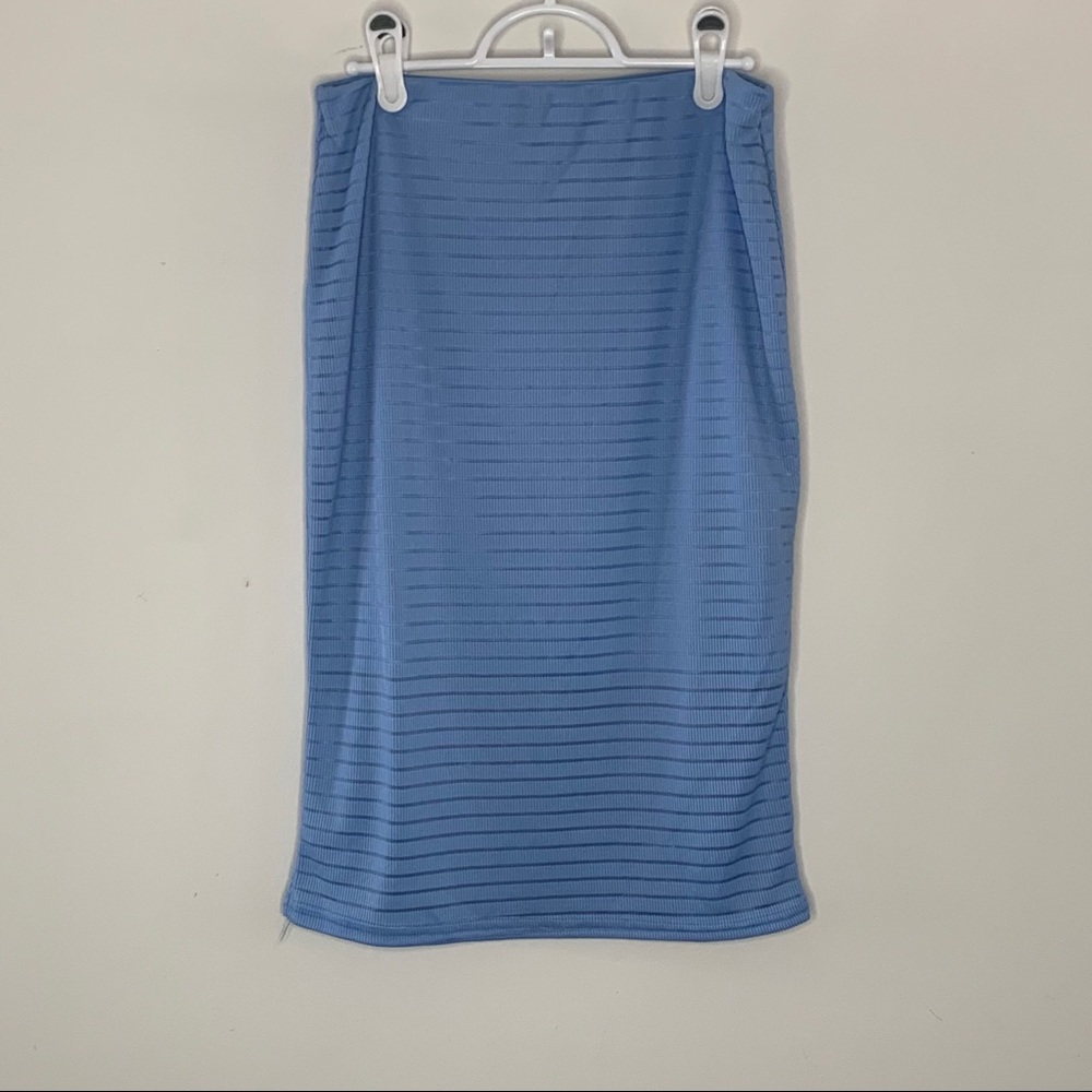 Blue skirt